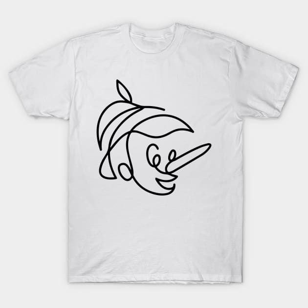 Pinochio T-Shirt by MokeyDesign